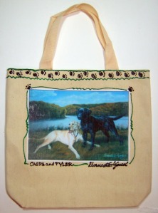 Cassie and Tyler Tote Bag--yes, dogs too!